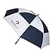 Best Large Oversize Golf Umbrellas by Procella Umbrella 68 Inch Windproof Vented Double Canopy w/ UV Protection for 3 Persons at Weddings or Outdoor Events, A Doorman's Umbrella NEW IMPROVED VERSION