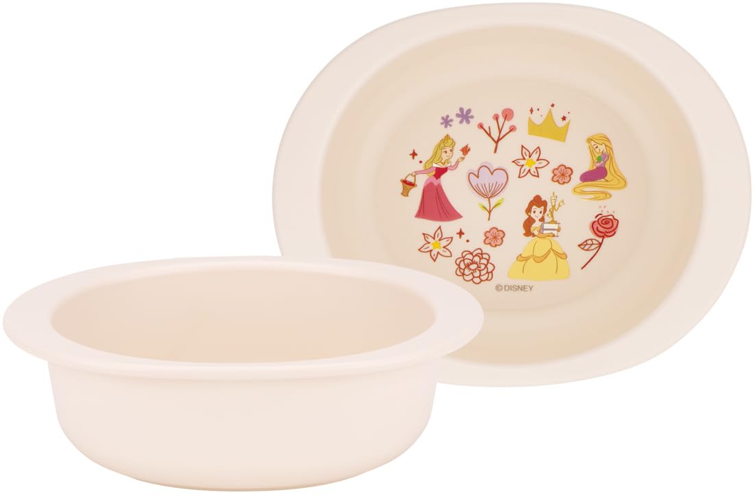 スケーター(Skater) ベビー食器 小鉢 子供用 5ヵ月頃～ 抗菌 プラスチック製 290ml ディズニー プリンセス XP24AG-A の商品画像