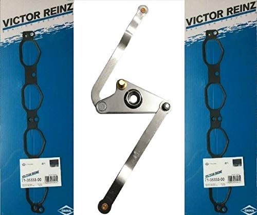 Mercedes Benz Aluminum Intake Manifold Swirl Air Flap Runner Lever Repair Kit M273 273140070164 Gaskets V8 - Thumbnail 6
