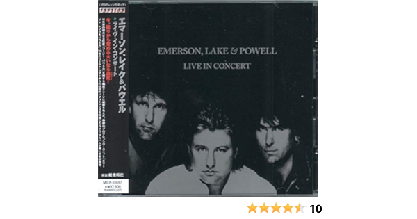 Emerson Lake Powell Live Emerson Lake Powell Amazon Com Music