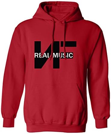 SHEKI APPAREL NF Real Music Mens Hoodie Hooded Sweatshirt