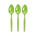 Kiwi Green Plastic Spoons Big Party Pack, 100 Ct.