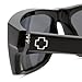 Spy Optic Kash Sport Sunglasses,Shiny Black Frame/Grey Lens,One size