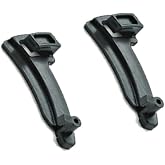 Apex Tool Supply 731-04869A Chute Flange Keepers Replacement Part for MTD 731-04869A Craftsman Troy Bilt Snow Blowers 2 Pack Black