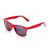 SCLM Wayfarer 80's Style Sunglasses 10 Bulk Pack Lot Neon Color Party Glasses (Red 10 Pack)