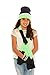 S.W.A.K Girls Knit Hat Scarf Gloves Set (See More Colors Patterns)