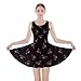 CowCow Womens Tyrannosaurus Triceratops Rex Dinosaur World Skater Dress, XS-5XL