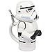 STAR WARS Stormtrooper Beer Stein - Collectible Ceramic Figural Mug with Pewter Metal Hinged Lid
