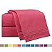 Bed Sheet Bedding Set, Full Double Size, Coral Pink, 100% Soft Brushed Microfiber Fabric with Deep Pocket Fitted Sheet, 1800 Luxury Bedding Collection, Hypoallergenic & Wrinkle Free Bedroom Linen Set By Nestl Bedding