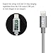 Zojoro Lightning Cable,3Pack 3ft Nylon Braided 8 Pin Lightning Cable USB Charging Cord with Aluminum Connector for iPhone 6/6S/6 Plus/6S Plus 5/5C/5S/SE,iPad Air/Mini,iPod Nano/Touch