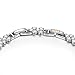 White Gold Plated Tennis Bracelet with Cubic Zirconia