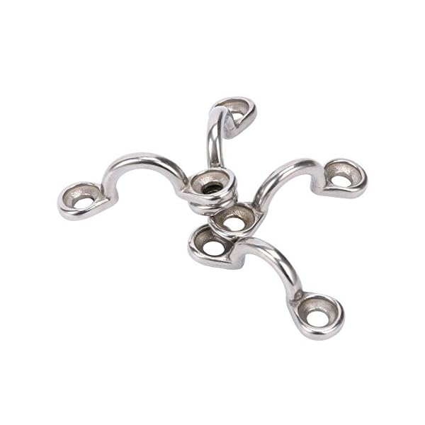 Amarine-made-Pack-of-10-Forged-Stainless-Steel-Bimini-Boat-Top-PAD-EYE