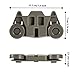 W10195416 Lower Dishwasher Wheel Replacement by Tworiver, Exact Fits for Whirlpool & Kenmore Dish Rack, Replaces AP5983730, PS11722152, W10195416VP (4 pcs)