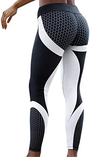 GzxtLTX Hot 3D Print Womens Yoga Skinny Workout Gym Leggings Sports Training Cropped Pants