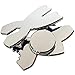 RJWKAZ Bathrooms Signs Acrylic Adhesive Backed Unisex Bathroom Sign 7