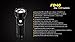 Fenix FD40 1000 Lumen CREE LED variable beam Flashlight with ARB-L4-4800 26650 battery, ARE-X1 Charger and EdisonBright brand battery carry case
