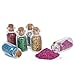 Georgetown Miniature Pixie Dust Bottles, Set of 6 Assorted Colors