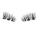 Magnetic False Eyelashes Upgraded Style | 3D Reusable Magnet Eye Lash Enhancer for Volume, Growth,  Length | Natural Fiber Lashes, Cruelty-Free | Best All Ages, Eye Lid Sizes