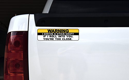 thumbnail image 2 of "Back Off Bumper Humper" Vinyl Sticker - 8x2 Inches, Pink/Black (Road Rage Approved) 2 of 14