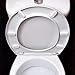 Toilet Seat Bumper Toilet Replacement Bumper Kit with Strong Adhesive Used for Home, Hotel, Hospital by Reachno, 8 Pieces
