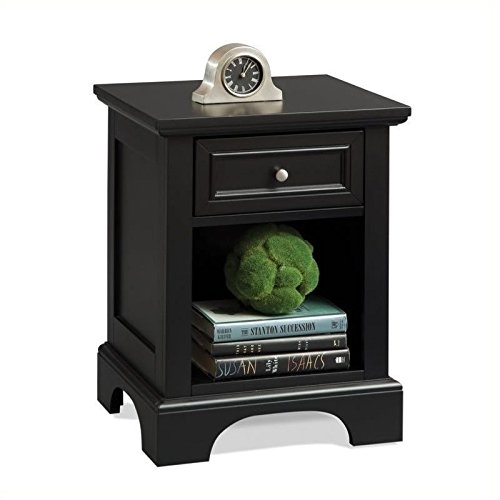 Home styles 5531-42 bedford night stand, black finish
