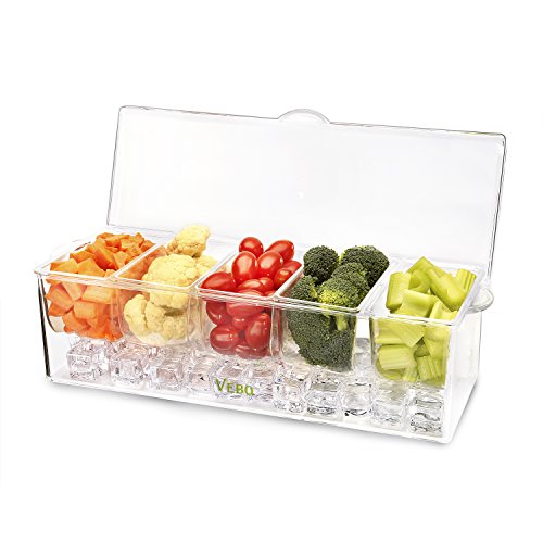 Vebo Five Compartment Condiment set - Thumbnail 4