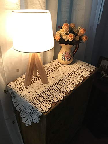 Country Living Hand Crocheted Sofa Couch Arm Back Cover Floral