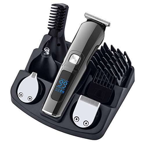 Ceenwes Beard Trimmer Hair Clippers Professional Mens Grooming Kit