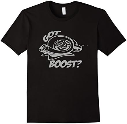 Men's Got Boost?, Turbo Snail Racing Motorsports T-Shirt 2XL Black