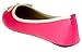 Chatties Ladies Ballet Flat With Microsuede Bow (See More Sizes / Colors)