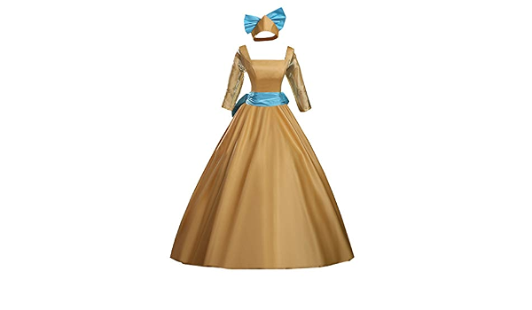 CosplayDiy - Disfraz de Princesa Anastasia Romanov Anya para Mujer,  Amarillo, XXXL : Amazon.com.mx: Juguetes y Juegos