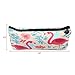 Super Large Capacity for Students Canvas Pencil Case Pen Bag Cute Stationary Pouch Cosmetic Makeup Box Coins Holder -3 Pack