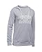 Under Armour UA Favorite Fleece Popover - Word Mark SM True Gray Heather