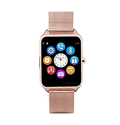 Amazon.com: OYJ Smart Watch, GT08 Plus Metal Strap Bluetooth ...