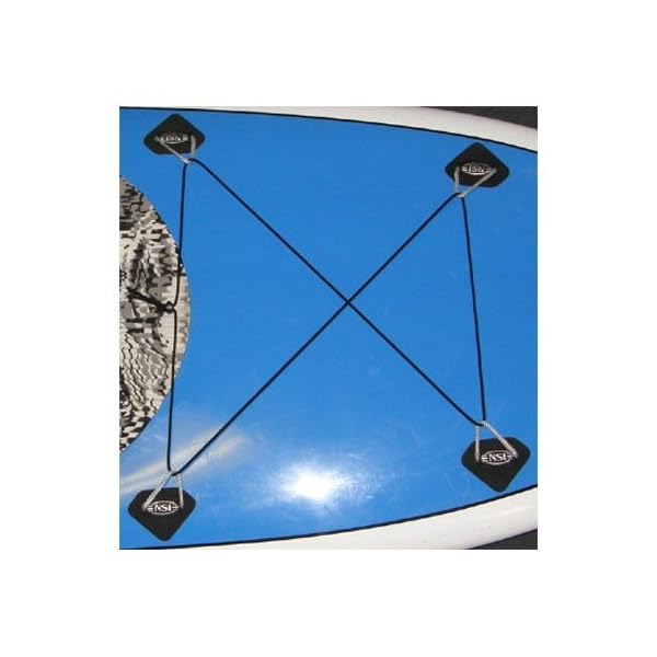NSI Stand Up Paddle Board, Bungee It Deck Attachment Board N' Paddle