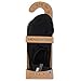 FitKicks Original Men's Edition Foldable Active Lifestyle Minimalist Footwear Barefoot Yoga Water Shoes Black