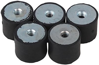 CNBTR DDM6 25x20MM Type Rubber Anti Vibration Damping down Noise Pack Of 5