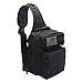 Neasyth Tactical Sling Bag Backpack Shoulder Chest Crossbody Bag Casual Outdoor Sport Travel Hiking Multipurpose Anti Theft Cross Body Bags Daypacks for Men (Black)