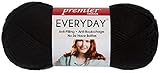Premier Yarns Solid Deborah Norville Everyday Soft Worsted, Black 3 pack