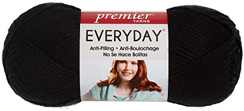 Premier Yarns Everyday Solid Yarn-Black