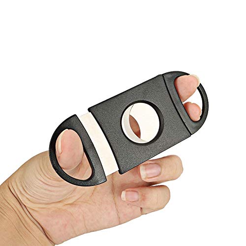 2PK Cigar Gift Set Guillotine Cigar Cutter and Cigar Punch Keychain