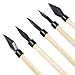 SGS® 10 Piece Wooden Arrows with Rubber Tip 21