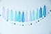 Blue Birthday Party Decorations Baby Blue Winter Holiday Wonderland Frozen Party Supplies Snow Theme Party Decor Baby Boy First Birthday Whales Boy Baby Shower Decorations