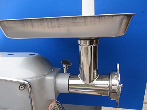 Stainless Steel Meat Grinder Attachment for Hobart & Univex mixer. a200 d300 h600 h660 hl600 PLUS Sausage Stuffing Kit. Fits Hobart, Univex mixers