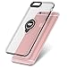 ICONFLANG iPhone 6s Plus/iPhone 6 Plus Crystal Case with Ring Holder Kickstand, 360 Degree Rotating Ring Holder Grip Case Ultra Slim Thin Hard Cover for iPhone 6s Plus / 6 Plus(5.5inch) (Clear)