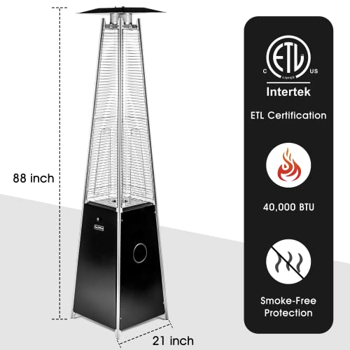 Gas Patio Intertek Patio Heater LEGACY HEATING Outdoor Patio - Main Image