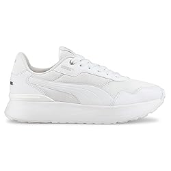 Puma R78 Sneaker, White White-Gray Violet, 7 US