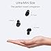 VERKB in-Ear Bluetooth Earbud, Wireless Headphone Noise-isolating Car Headset Built-in HD Microphone, 6 Hours Play Time for iPhone Samsung iPad Android Smartphone (Black&Single)