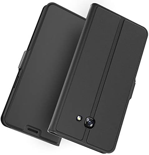 Samsung Galaxy A7 (2017) A720 Case, PU Leather Case Wallet-Book Case Premium Leather Wallet Flip Case Cover Folio Soft TPU Case with[Card Slots][Kickstand] [Magnetic Closure][Drop Resistance]Stand Flip Wallet Case for Samsung A7 (2017) A720（Black）