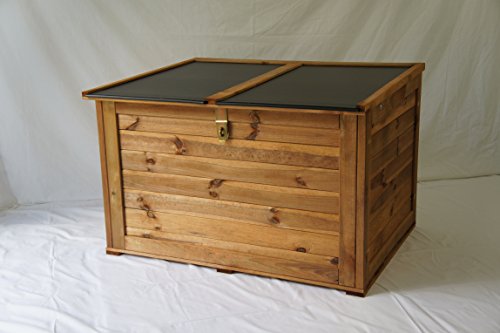 Chalet et Jardin Trocadéro Coffre 440 L Marron 107 x 85 x 67 cm